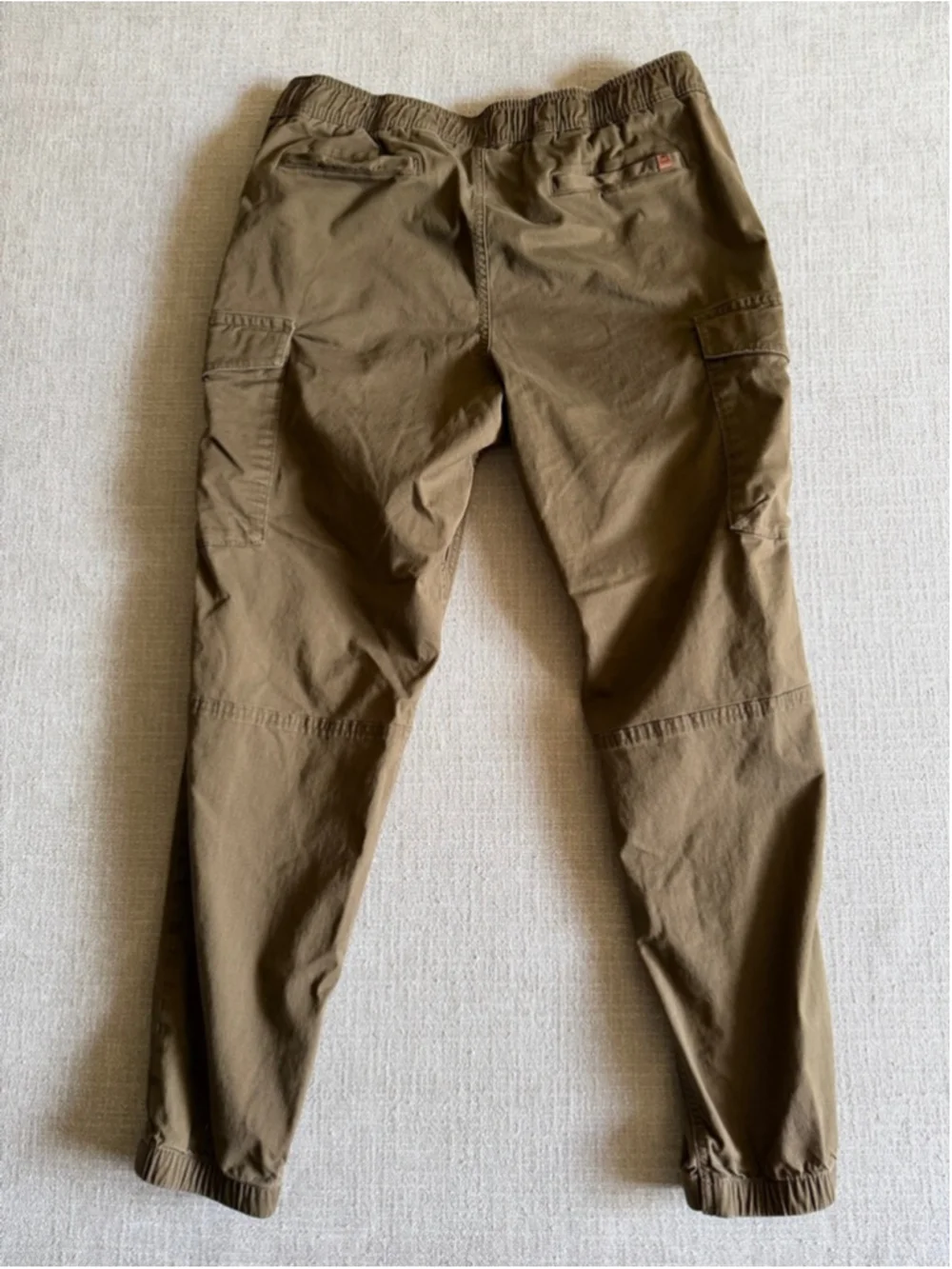 Roots green Cargo joggers men’s size large - Picture 3 of 11